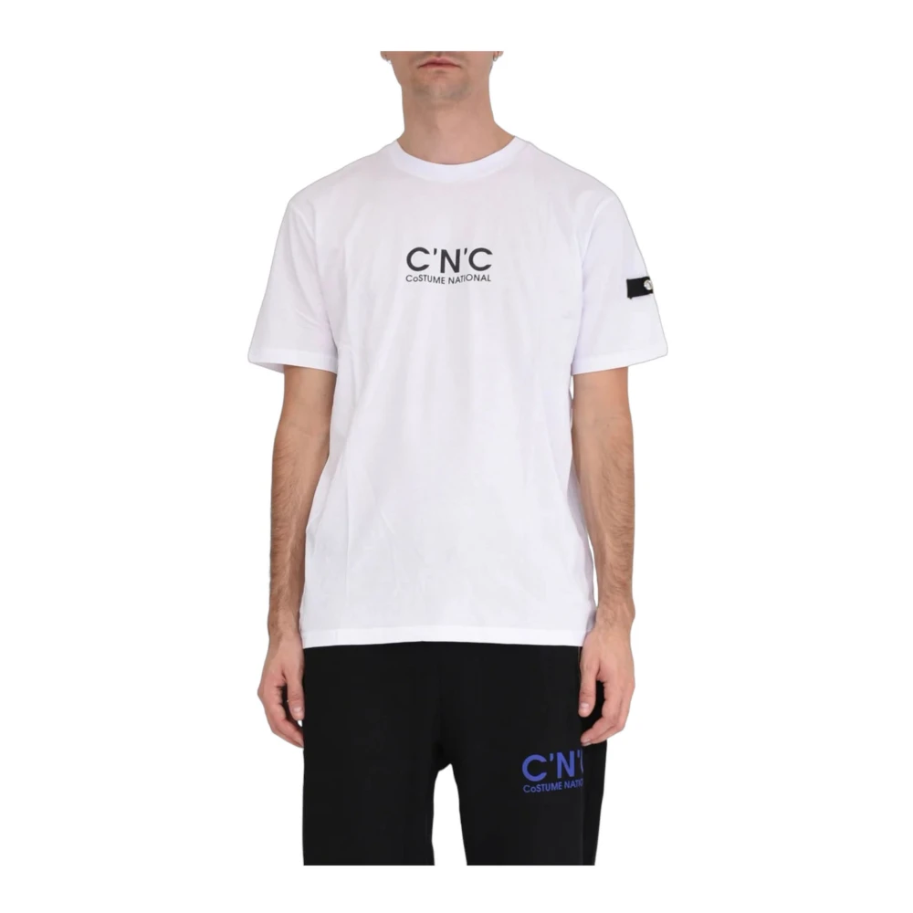 Costume National Korte Mouw T-shirt White Heren