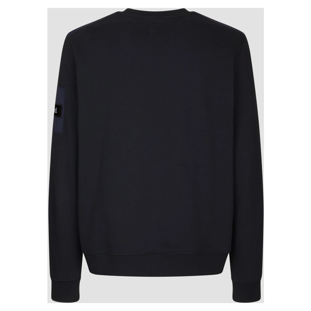 add Vest IN Katoenen Sweatshirt Blue Heren