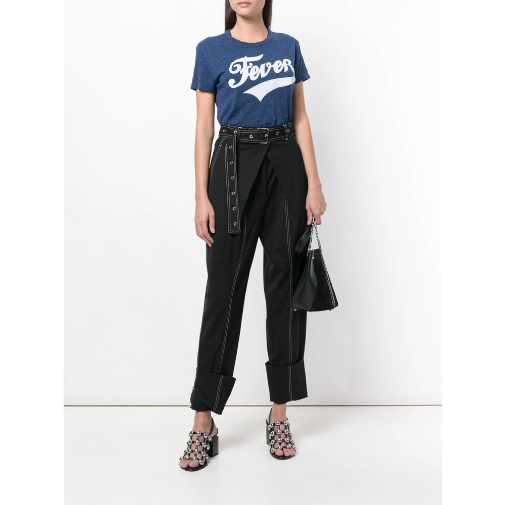 Zadig & Voltaire Chine T-Shirt Blue Dames
