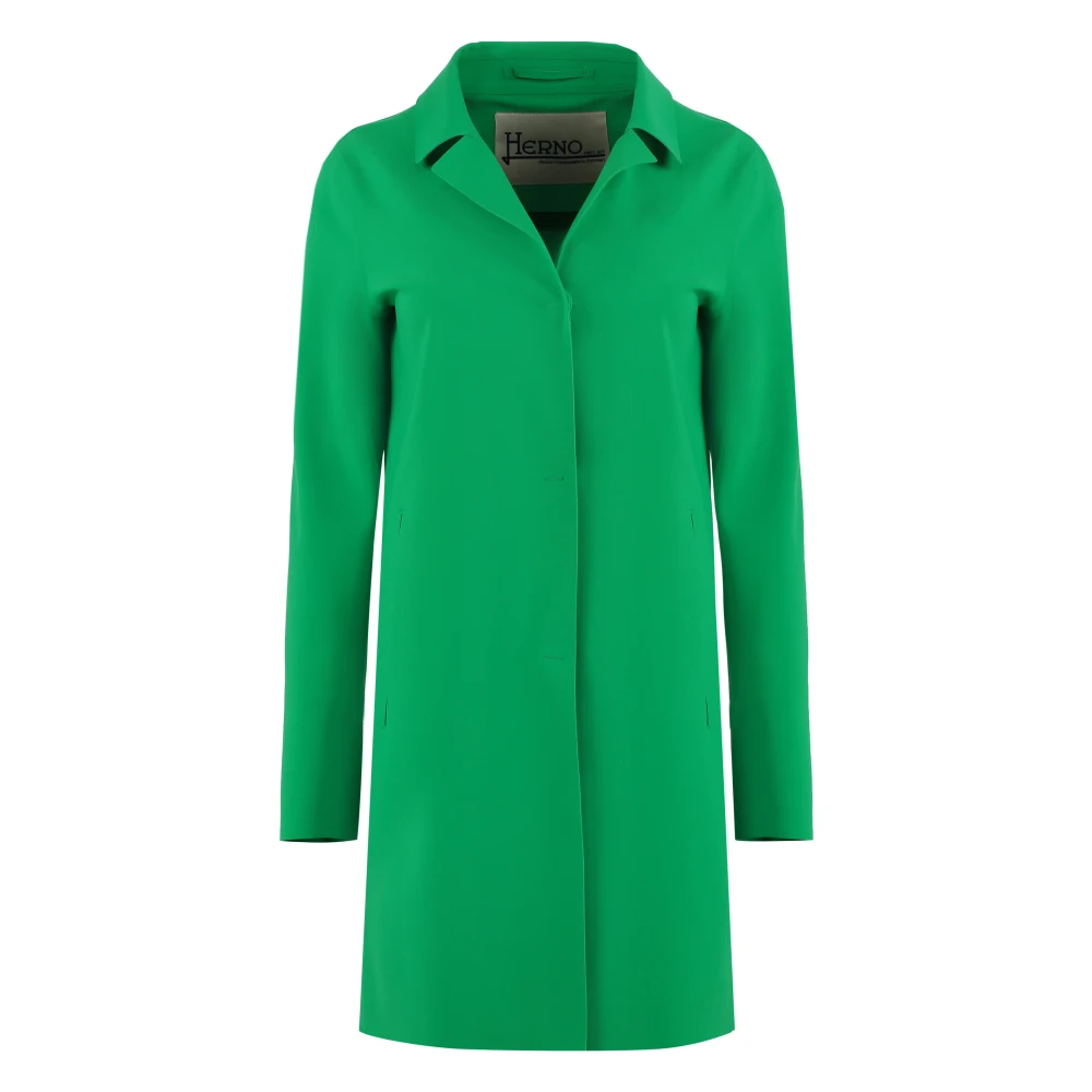 Herno Donna Verde Cappotti, S, New,