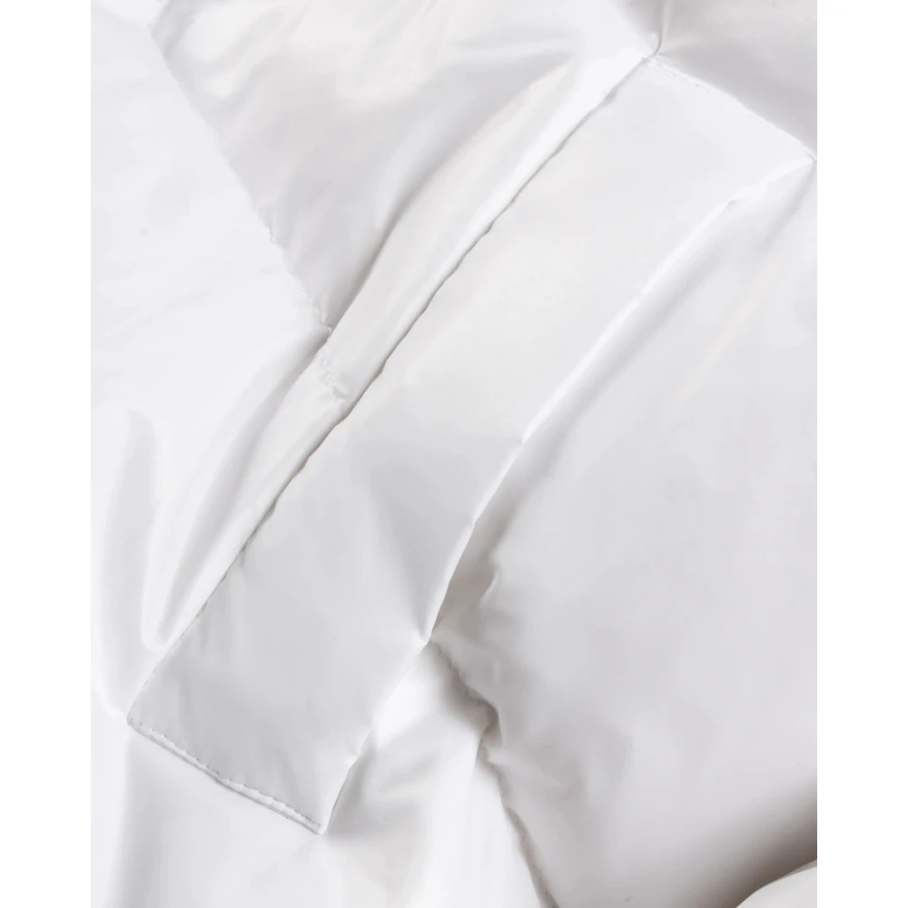 Khrisjoy Iconische glanzende pufferjas White Heren