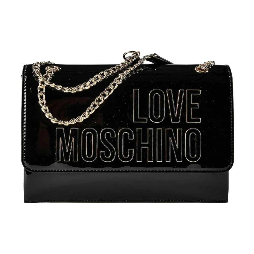 Love Moschino Women's Black Shoppers Shoulder Bag - Shoulder Bags - One Size - Bags