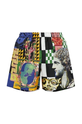 Medusa Collage Print Badshorts