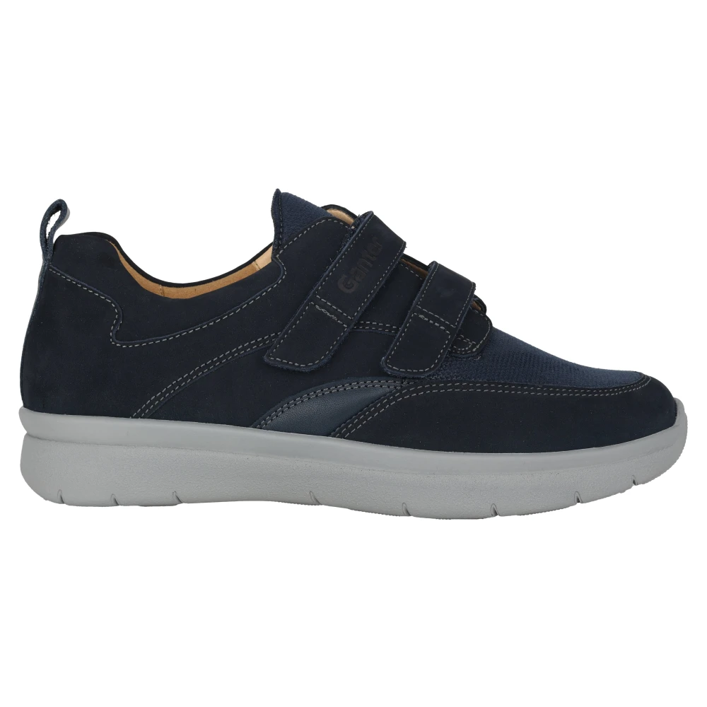 Ganter Kira Velcro Sneaker Dames Schoenen Blauw