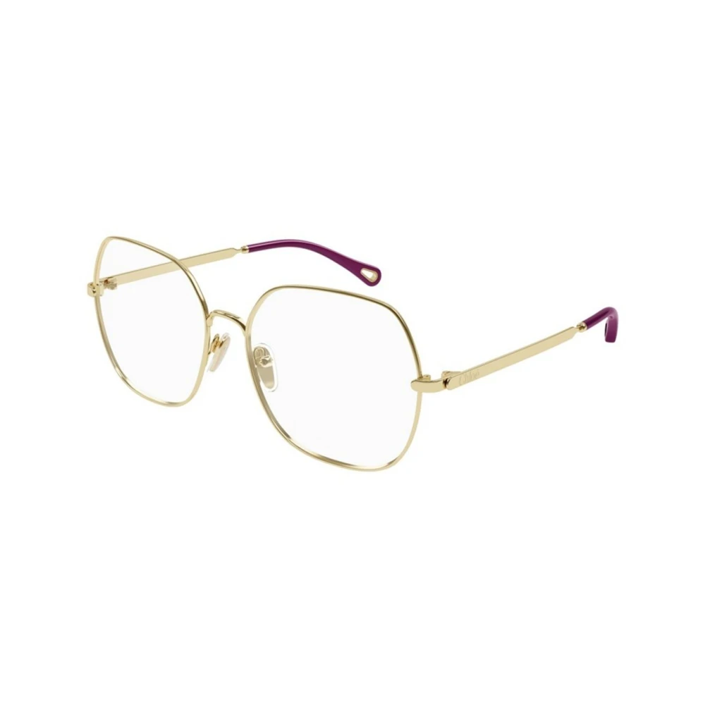 Chloé Women's Yellow Glasses, 57 Mm, Rectangular Eyeglasses