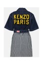 robe-en-denim-rayee-avec-col-classique