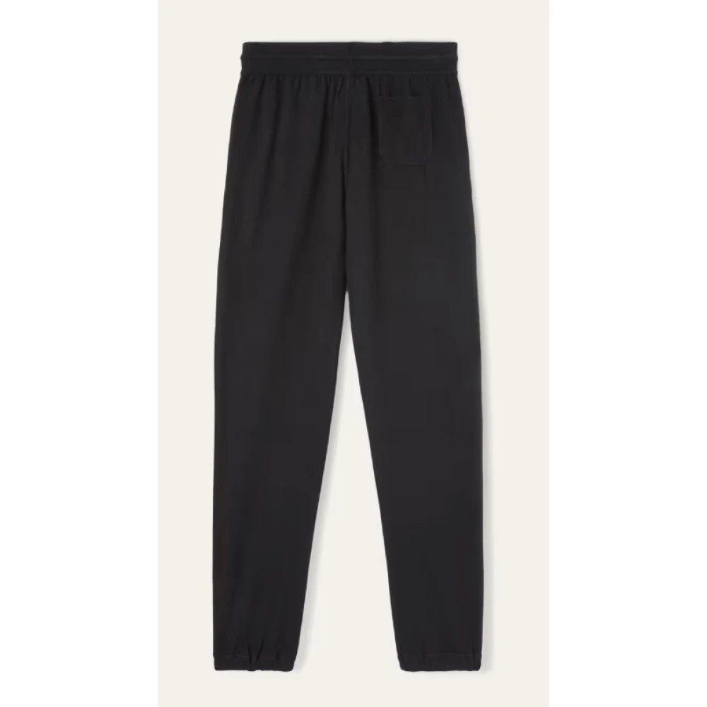 Loro Piana Kasjmier Gebreide Zwarte Broek Black Dames