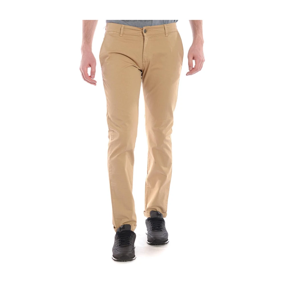 Daniele Alessandrini Men's Beige Jeans Trouser - Chinos - W36 - Trousers