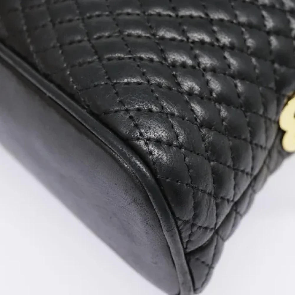 Bally Pre-owned Leather shoulder-bags Black Dames