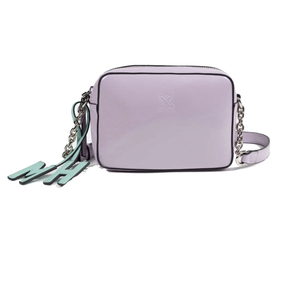 Munich Camera Crossbody Tas Purple Dames