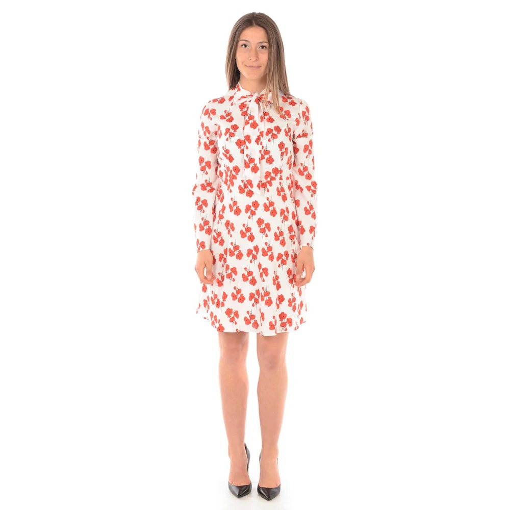 Liu Jo Donna Multicolor Elegante Abito Da Cocktail Nero