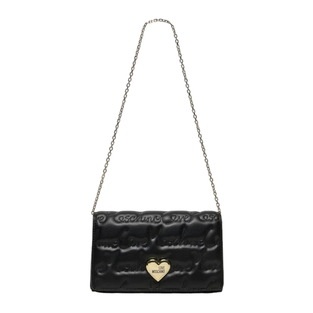 Love Moschino Stijlvolle Dames Schoudertas Black Dames