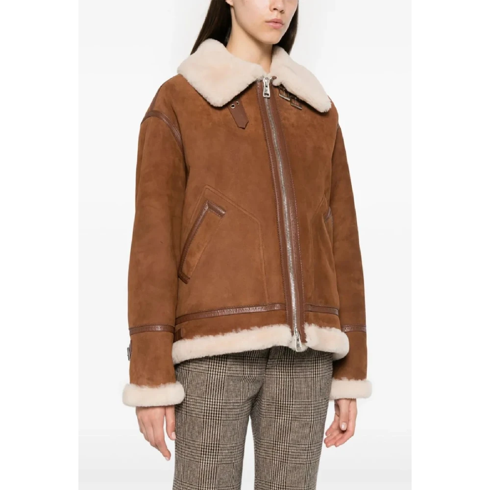 Ermanno Scervino Stijlvolle Damesjas voor Alle Seizoenen Brown Dames