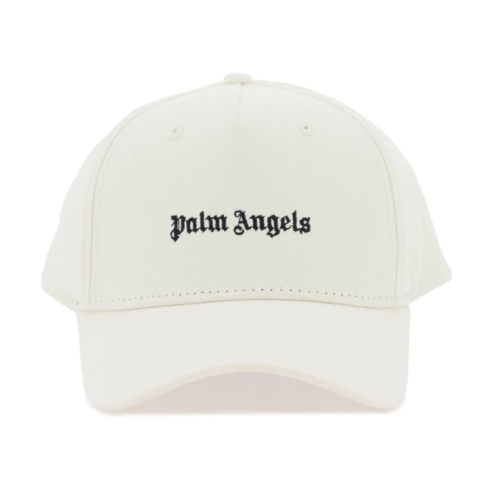 Palm Angels Klassieke Logo Baseballpet White Dames