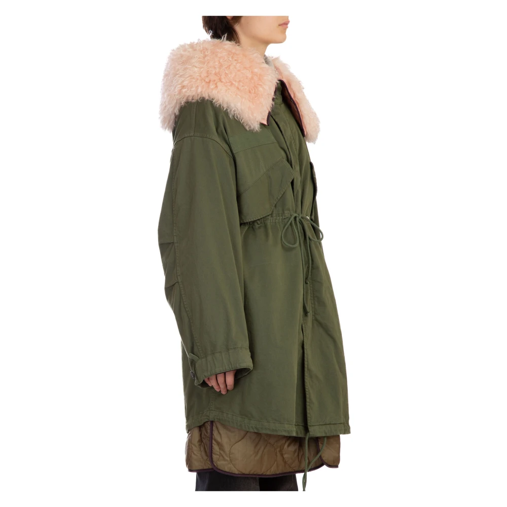 Seafarer Gelaagde Parka met Harding Stijl Green Dames