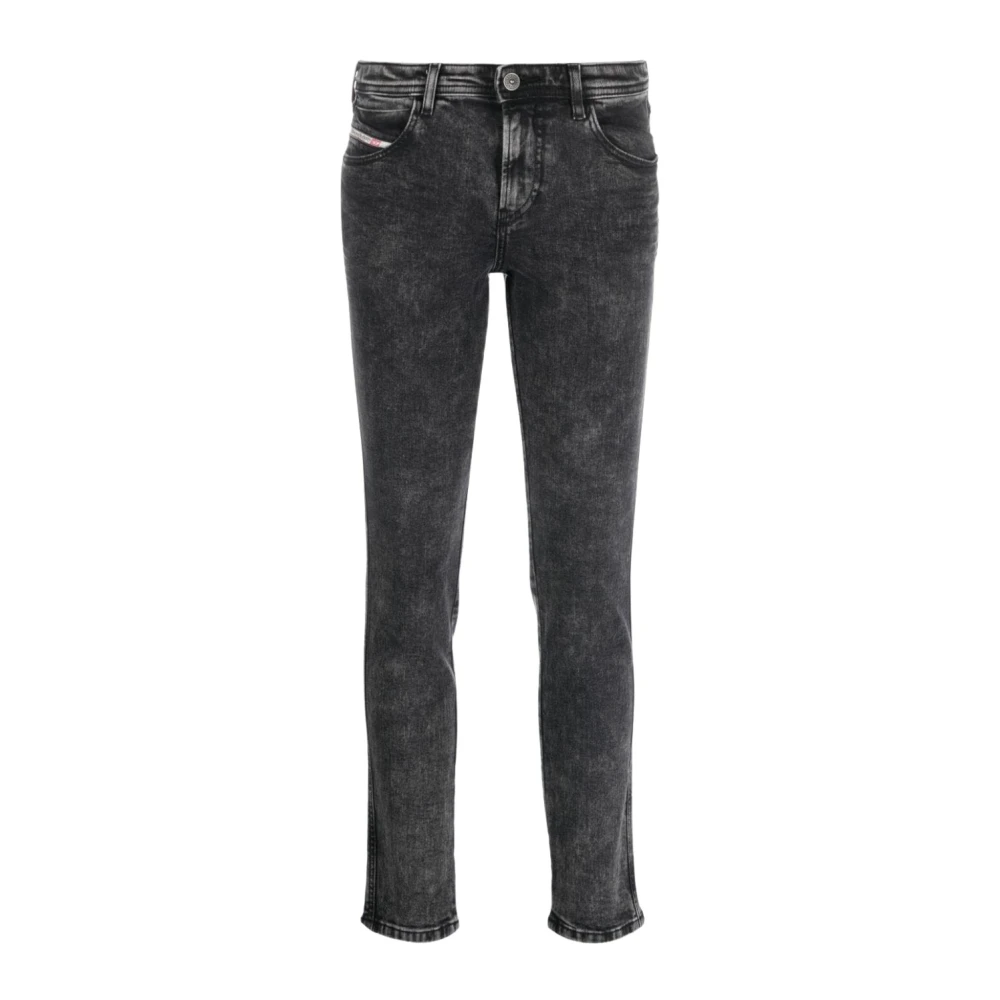 Diesel Babhila Slim-Fit Jeans Gray Dames