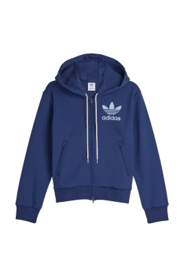Track Hoodie Collegiate Navy Elegant Design