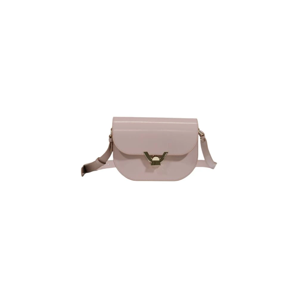 Coccinelle Roze Leren Handtas Herfst Winter Collectie Pink Dames