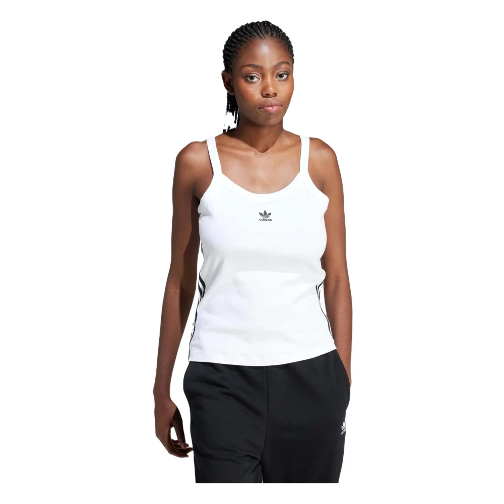 Adidas 3 S Tank Top White Dames