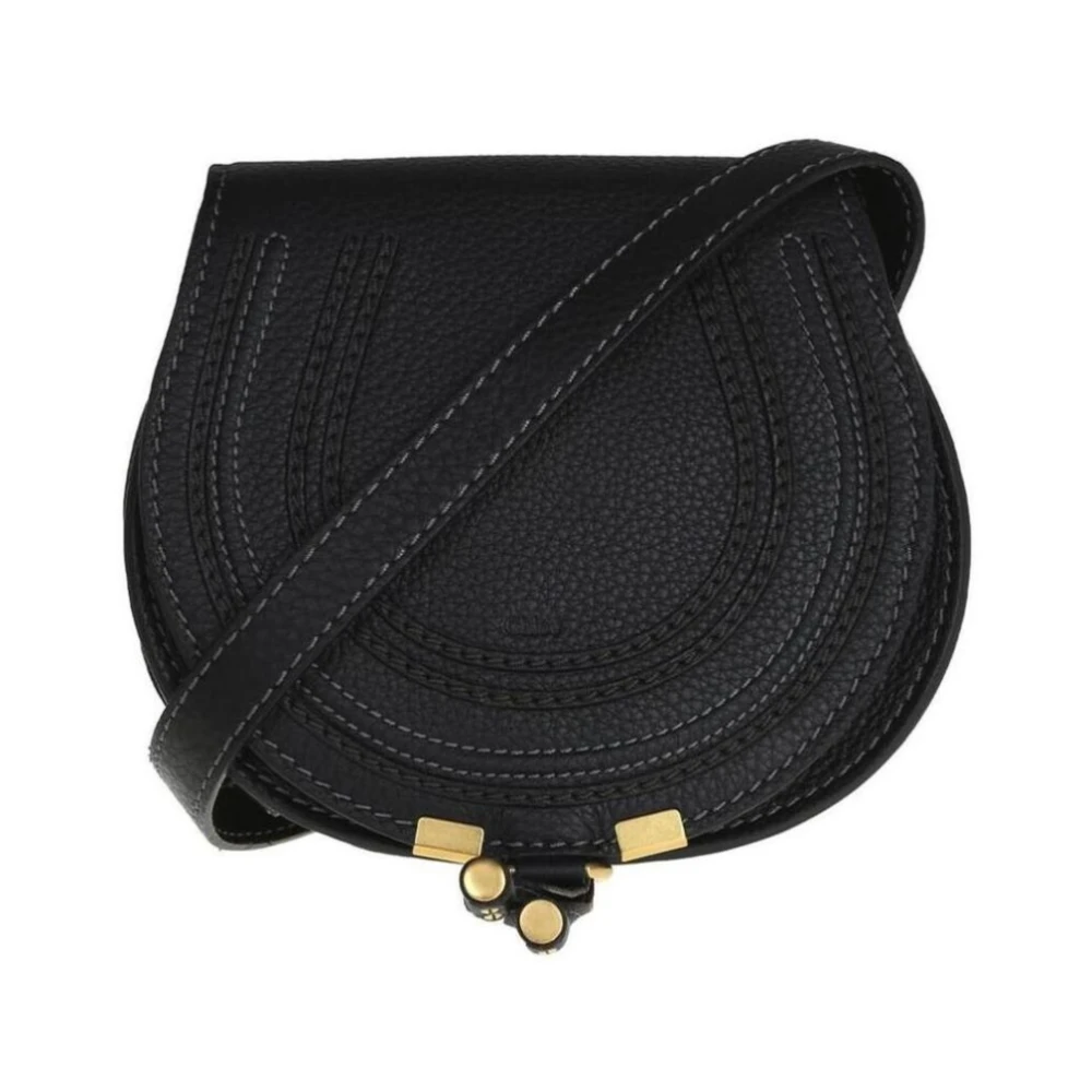 Chloé Mini marcie schoudertas Black Dames