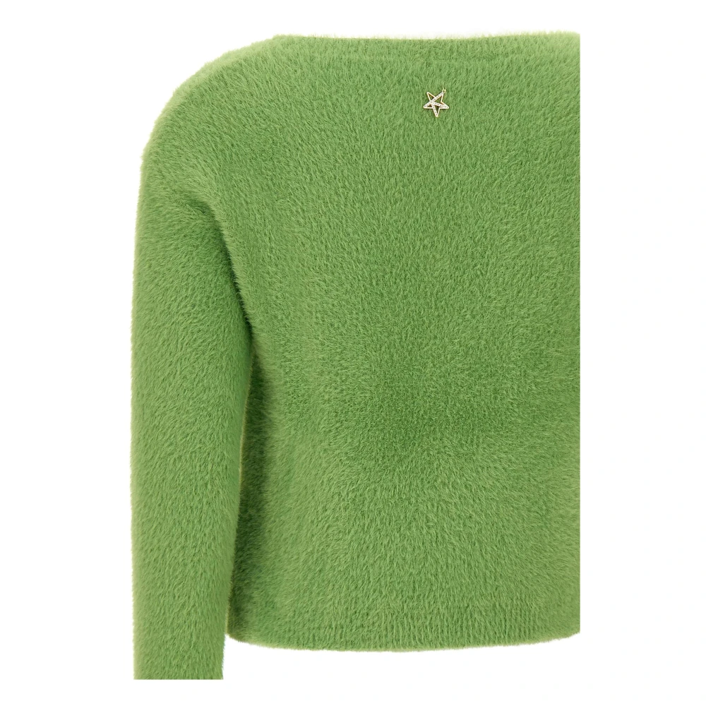 Kaos Bont Effect Groene Trui Italië Green Dames