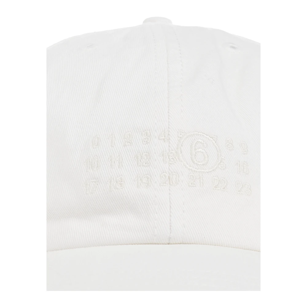 MM6 Maison Margiela Baseball cap White Heren