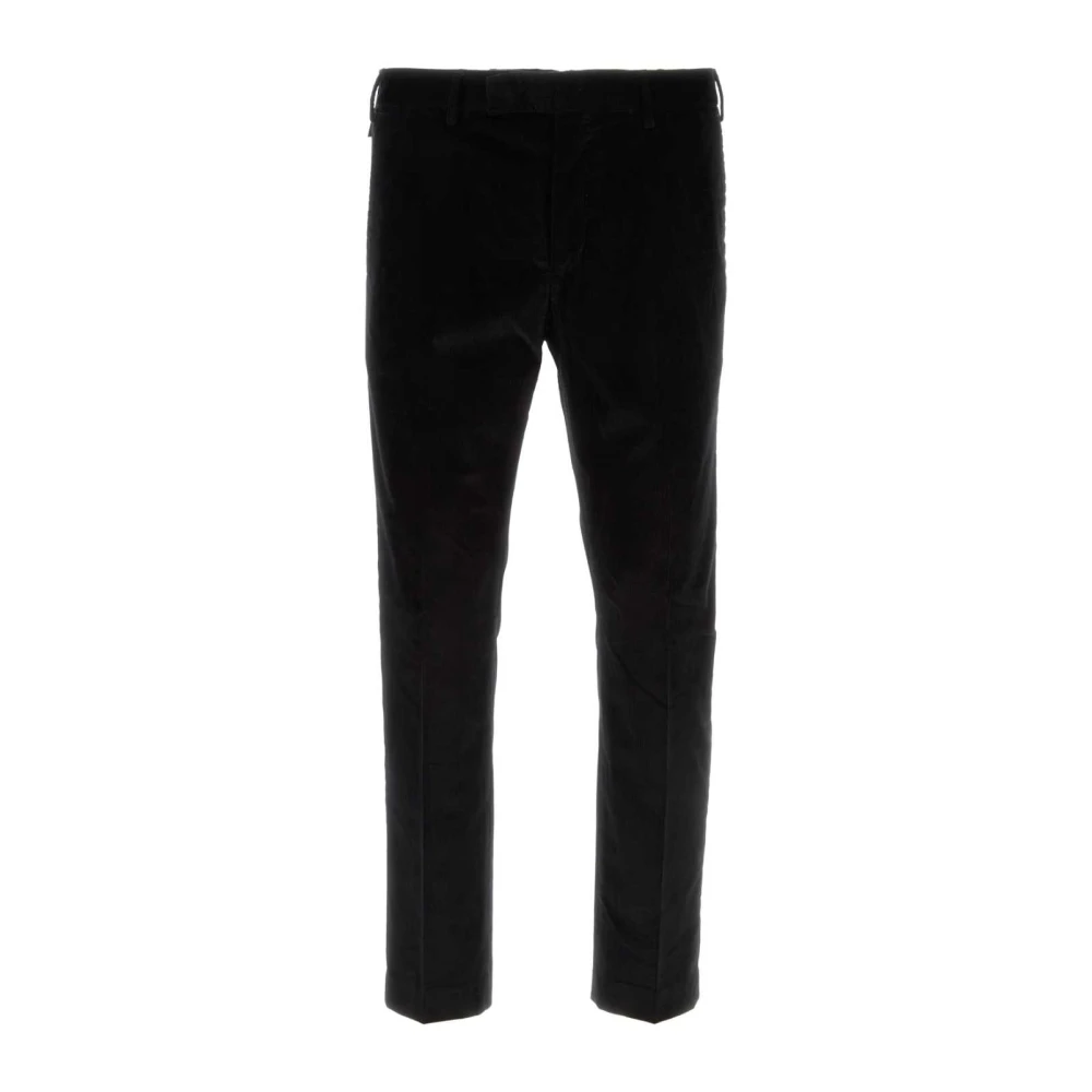 PT Torino Stretch Corduroy Broek Black Heren