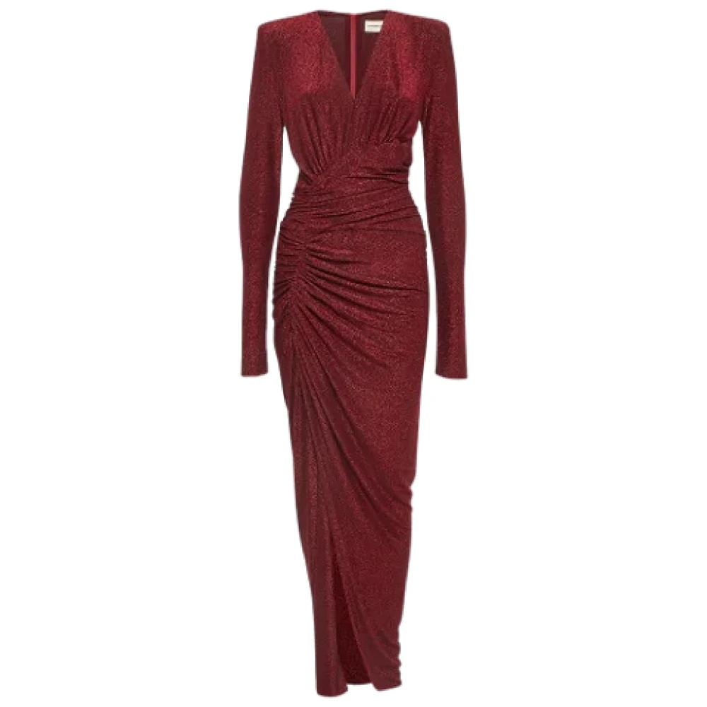 Alexandre Vauthier Pre-owned Fabric dresses Red Dames