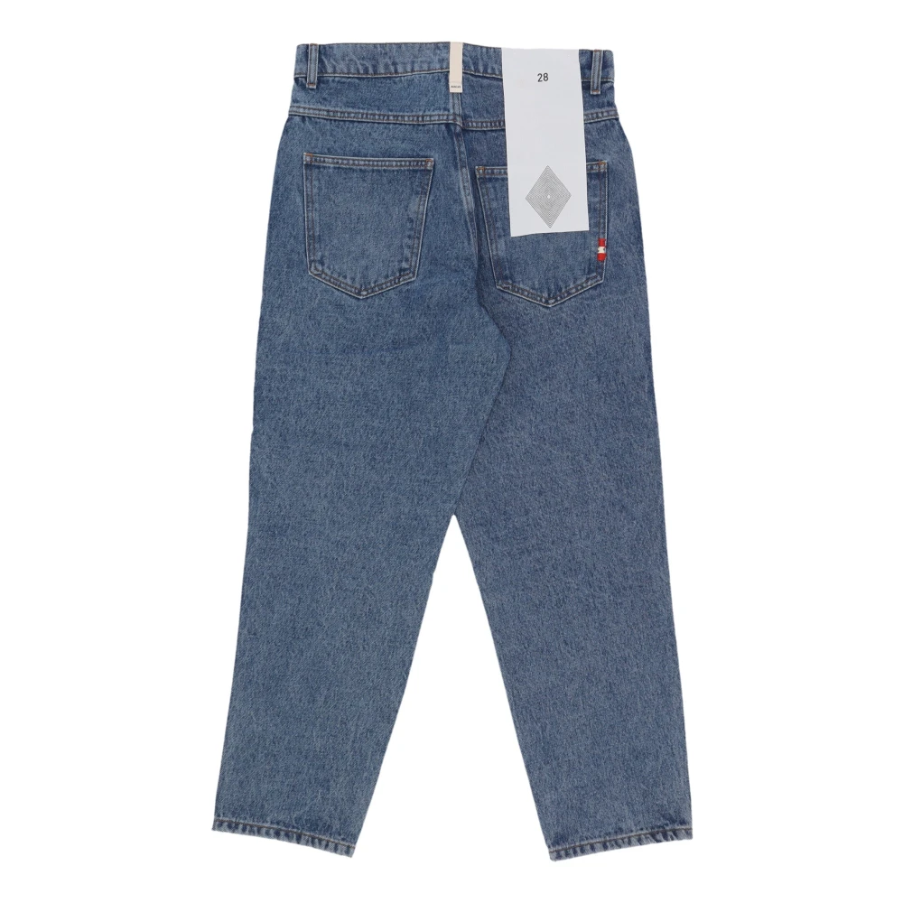Amish Denim Heren Jeans met Ritssluiting Blue Heren