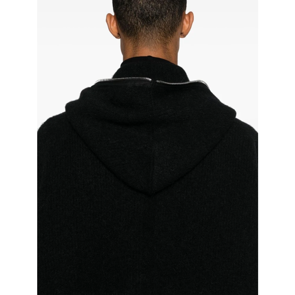 Rick Owens Gimp Over Cardigan Black Heren