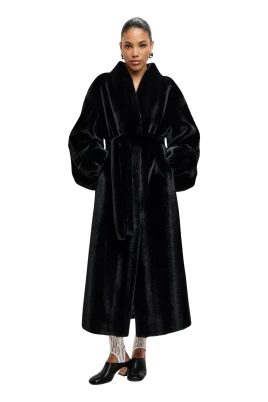 Noir Luxe Coat