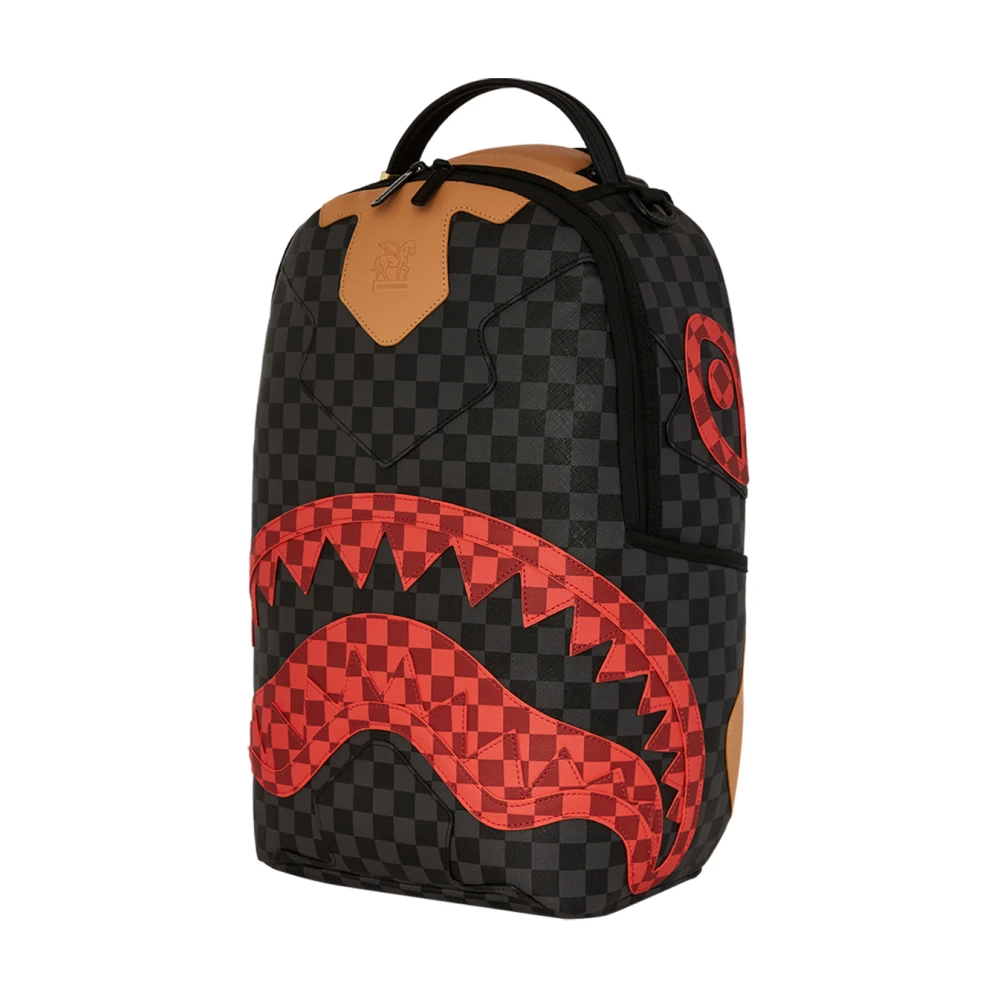 Sprayground Kwaadaardig Genie Rugzak Zwart Rood Black Unisex