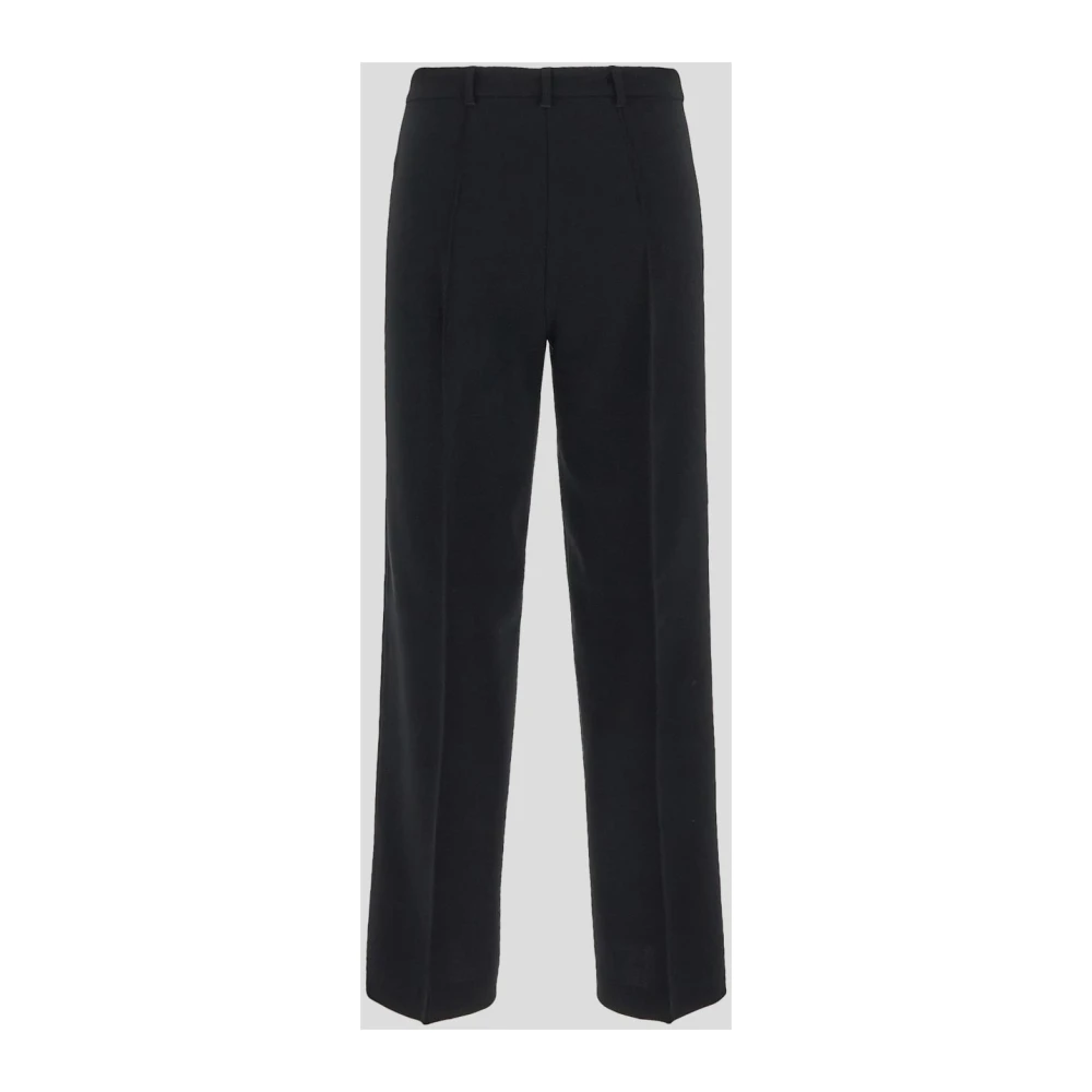 Max Mara Jersey Viola Broek Black Dames