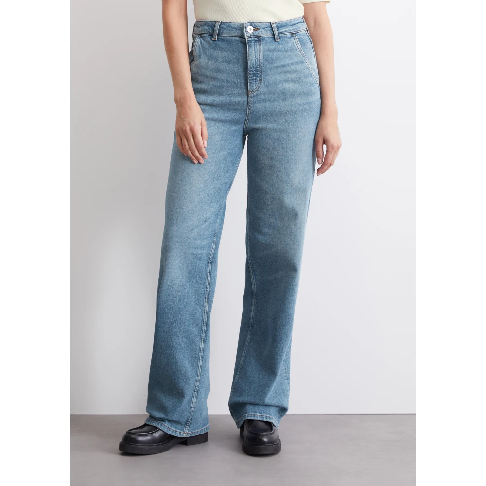 Marc O'Polo Jeans model Luma wide Blue Dames