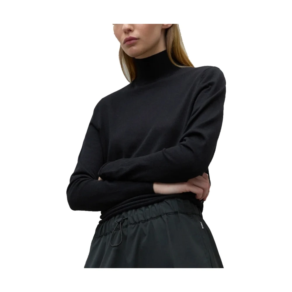 Ecoalf Gebreide Dames Shirts Black Dames
