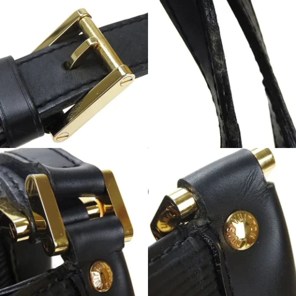 Louis Vuitton Vintage Pre-owned Leather louis-vuitton-bags Black Dames