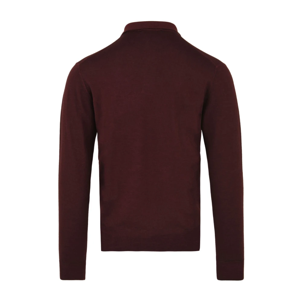 Filippo De Laurentiis Bordeaux T-shirts en Polos Red Heren