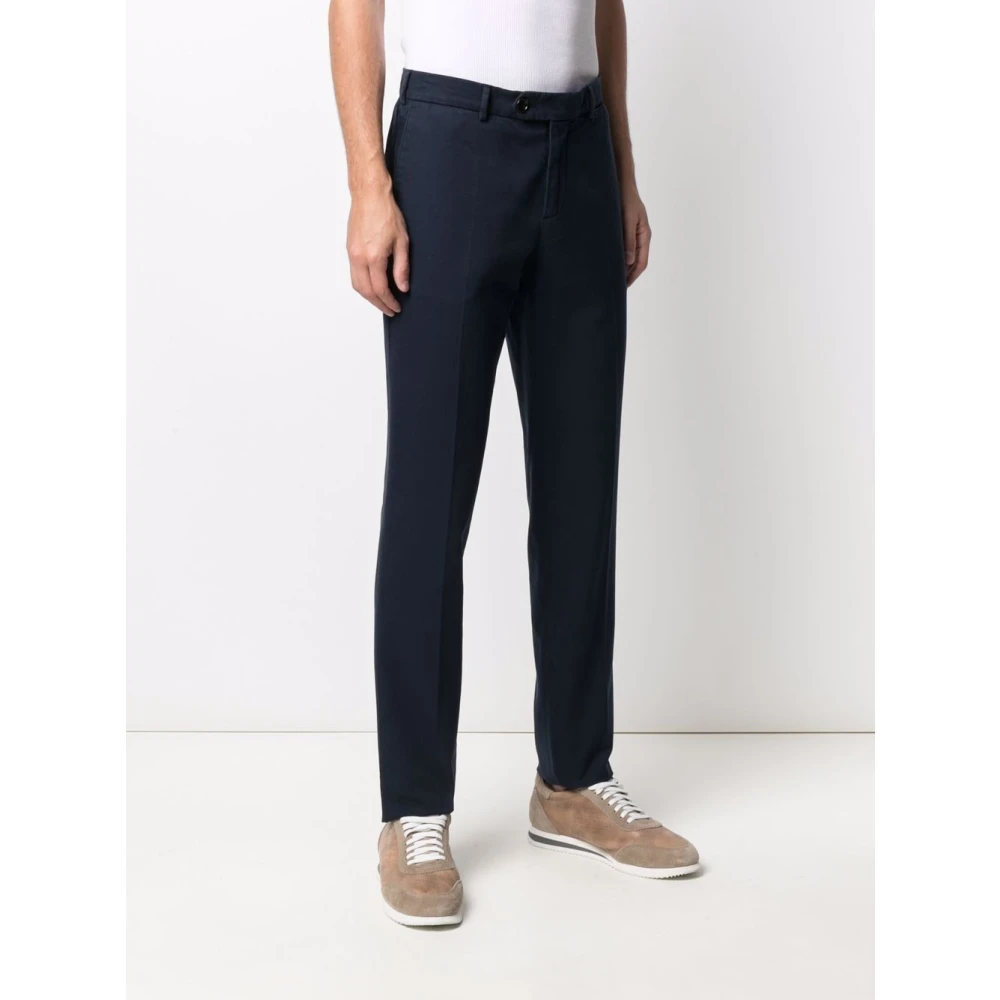 BRUNELLO CUCINELLI Blauwe Broek Stijlvol Blue Heren