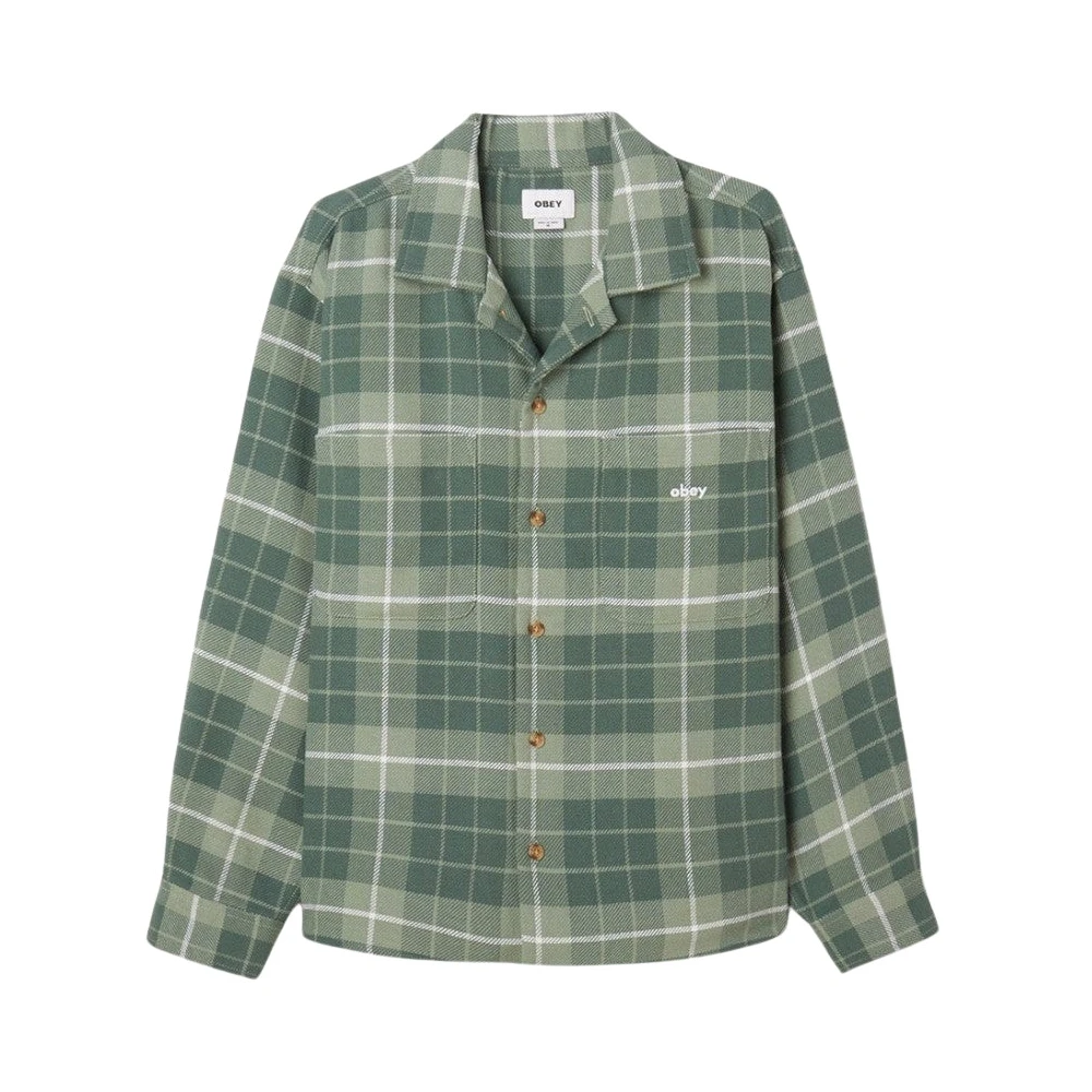 Obey Geweven Lily Pad Multi Shirt Multicolor Heren