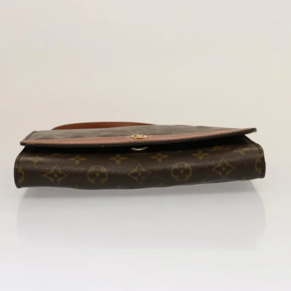 Louis Vuitton Vintage Pre-owned Canvas shoulder-bags Brown Dames