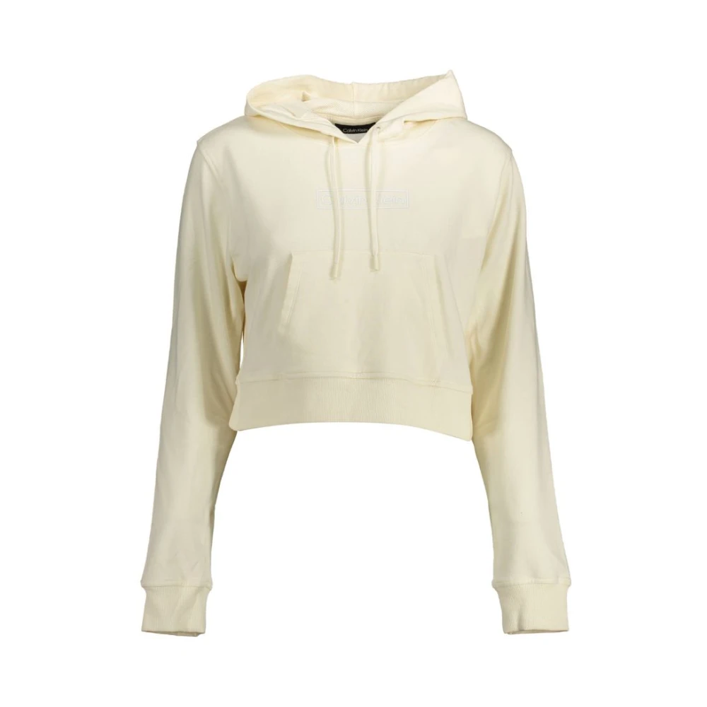 Calvin Klein Women's White Cotton Sweater