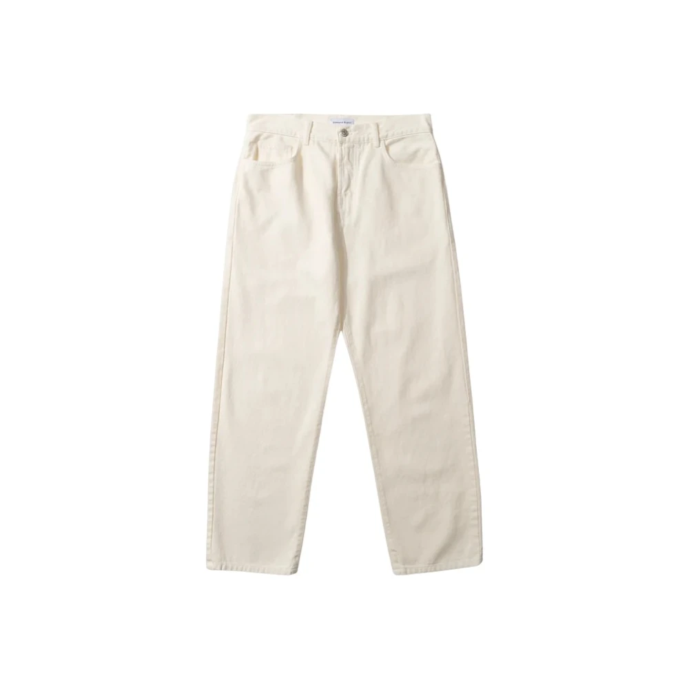 Edmmond Studios Men's White Loose-Fit Jeans, Loose Fit Jeans, M, Jeans