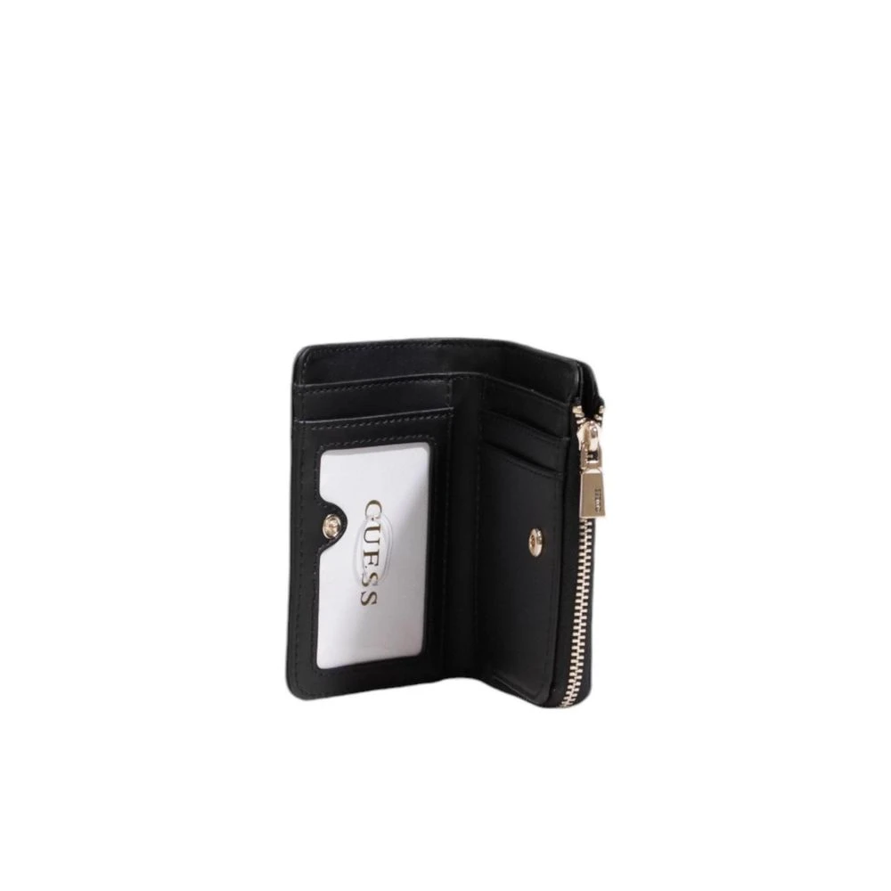 Guess Zwarte Damesportemonnee Herfst Winter Collectie Black Dames