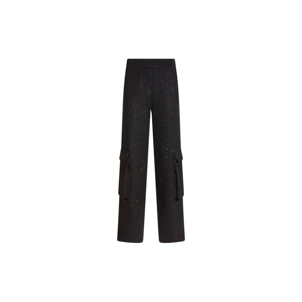 Circus Hotel Zwarte Cargo Wijde Pijp Broek Black Dames