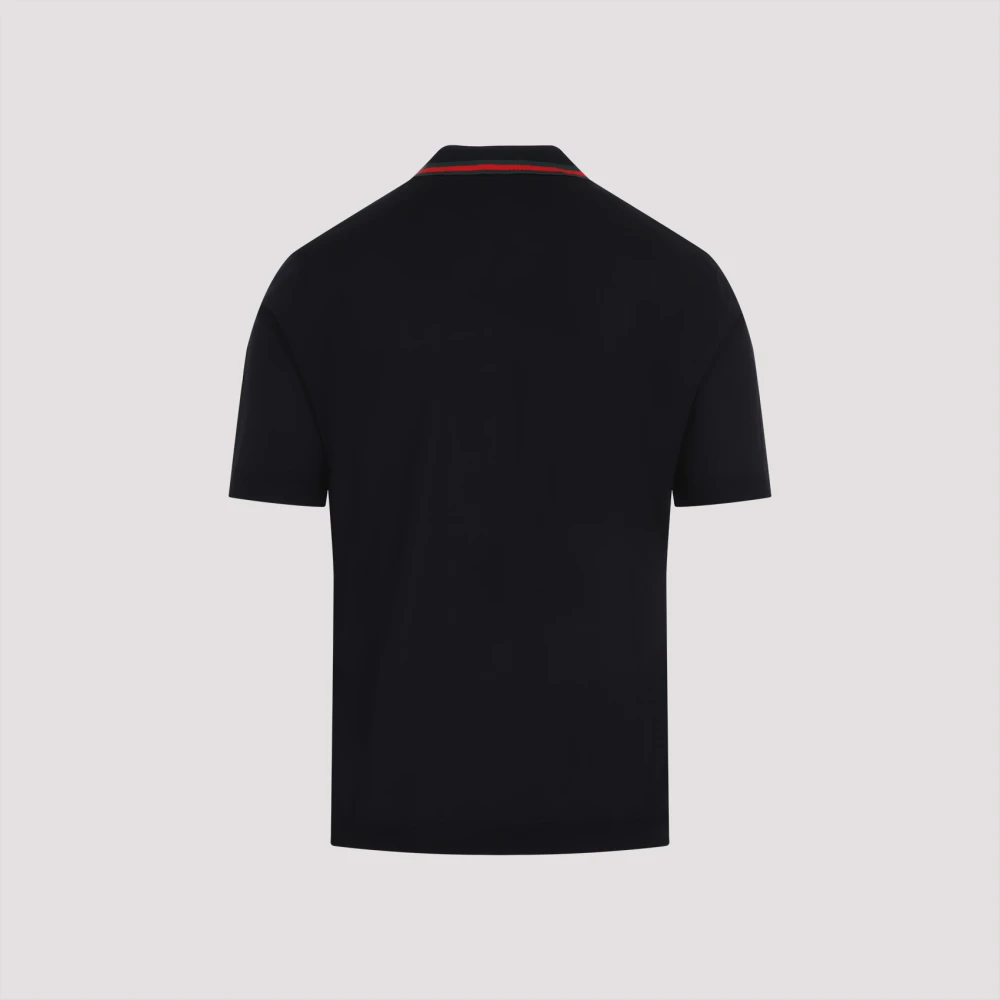 Gucci Blauw T-shirt Blue Heren