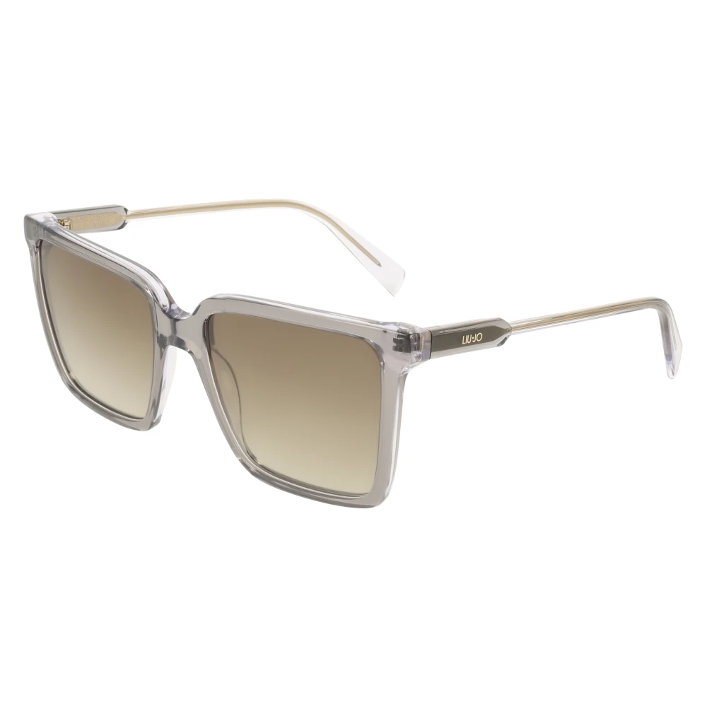 Liu Jo Grey Lj831s 024 Woman Sunglasses Acetate Squared Normal - Image 2