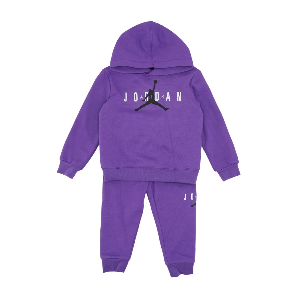 Jordan Barn Hoodie & Byxor Set Purple, Unisex