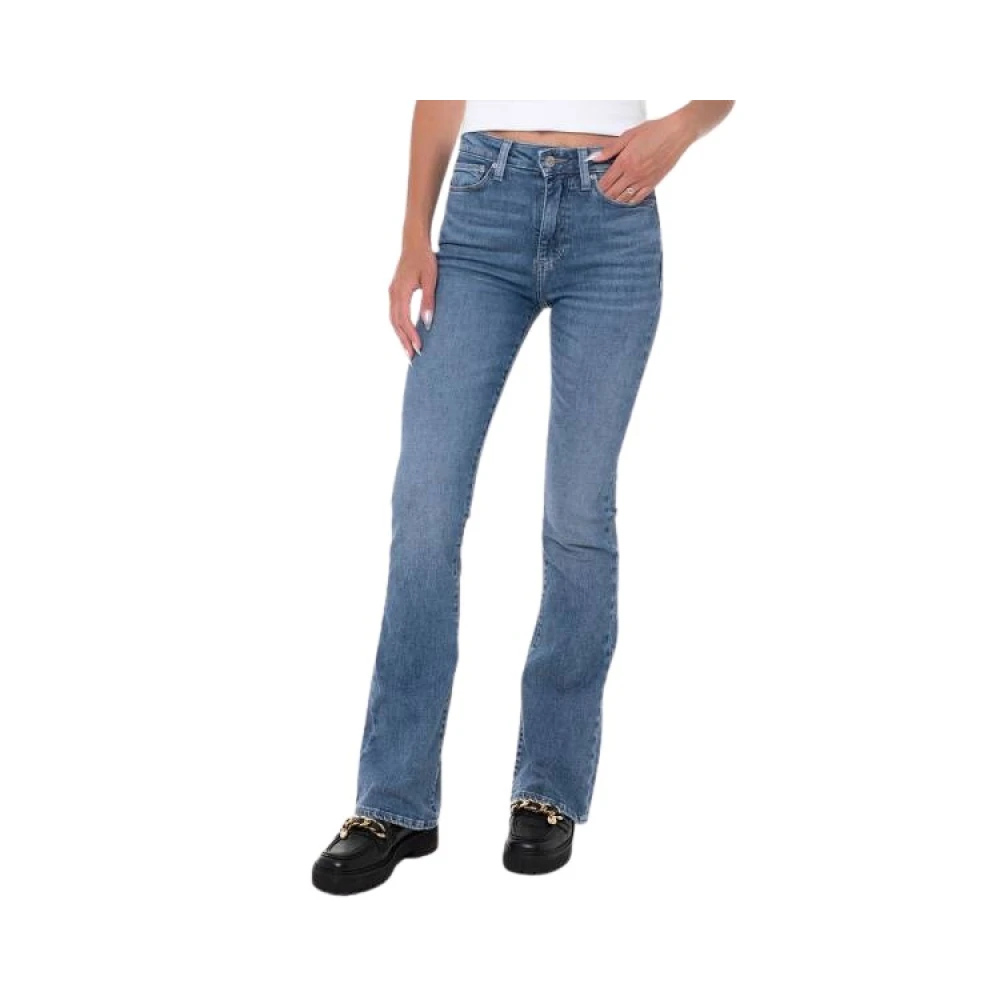 Guess Flared Jeans voor Vrouwen Blue Dames