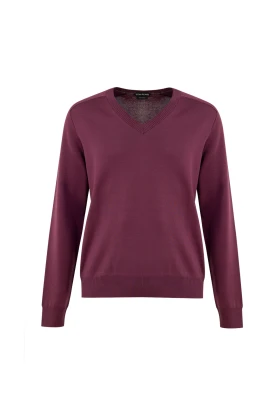 Silk V-Neck Sweater