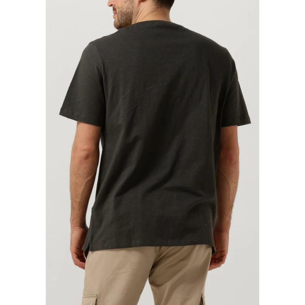 Lyle & Scott Heren Slub T-shirt Green Heren